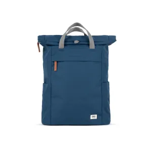 Finchley A Deep Blue Recycled Canvas Large