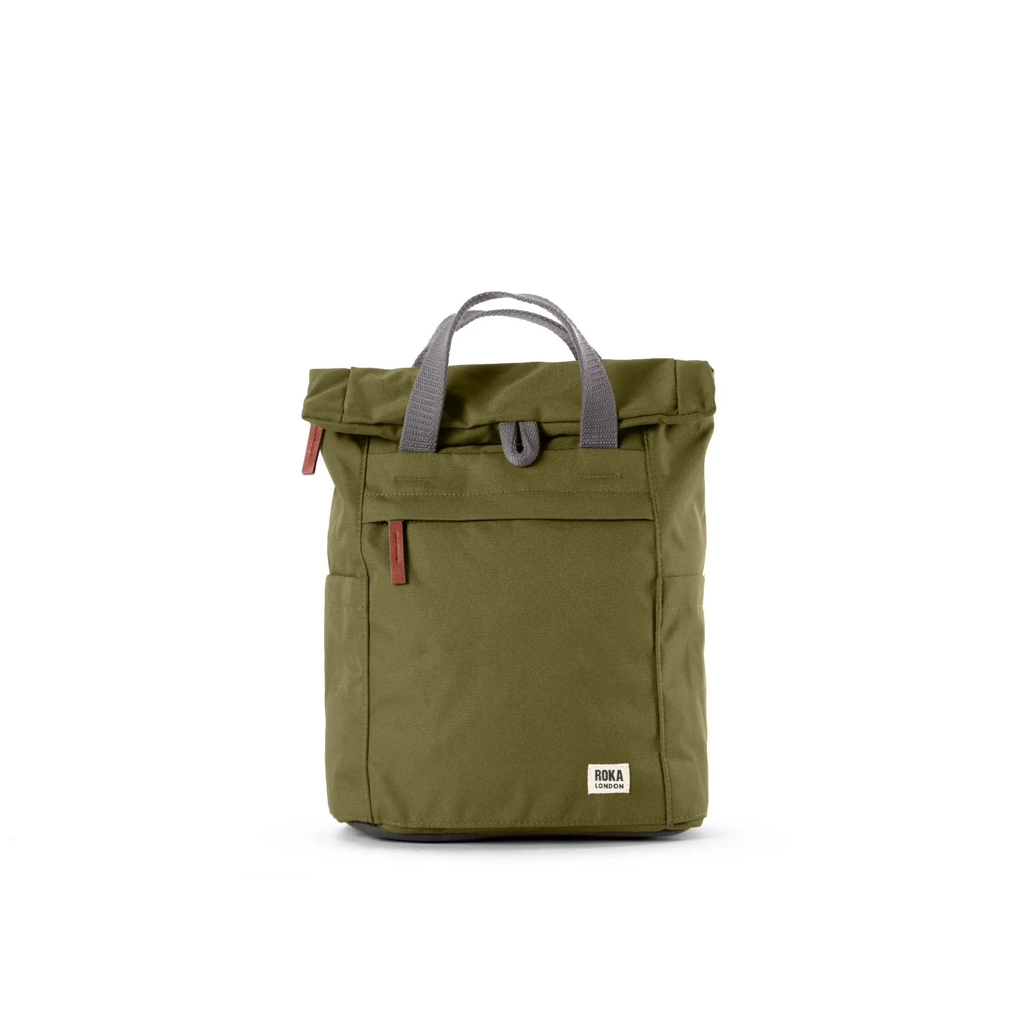 Finchley A Moss Recycled Canvas Small