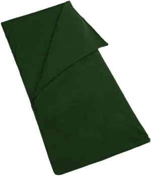 Fleece Sleeping Bag Liner Envelope Ultralight Camping Sheet Zippered Sleeping Bag Travel Hotel Sleeping Sack