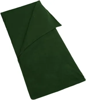 Fleece Sleeping Bag Liner Envelope Ultralight Camping Sheet Zippered Sleeping Bag