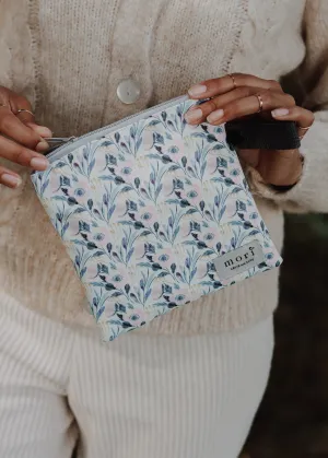 Floral Grey Pack'N'Go Washable Pouch