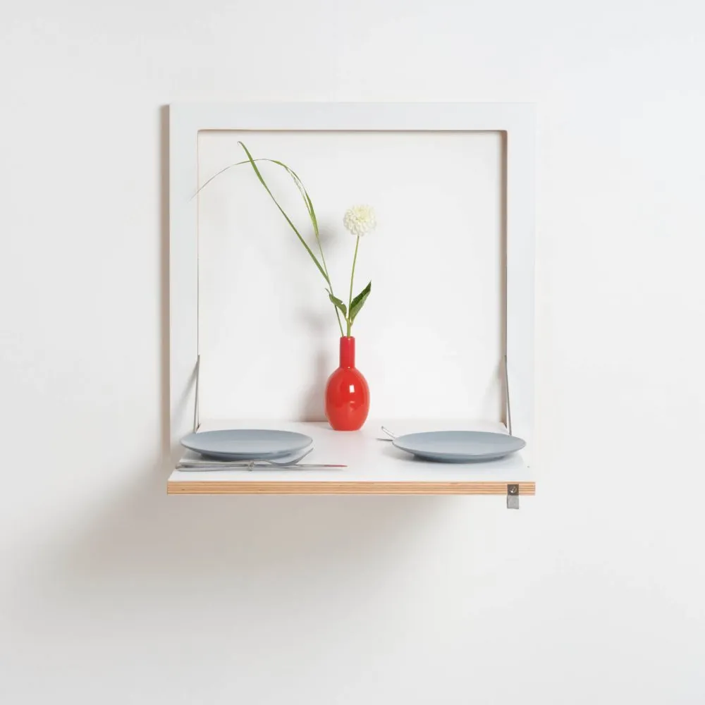 Fläpps Kitchen Table 60x60-1 - White
