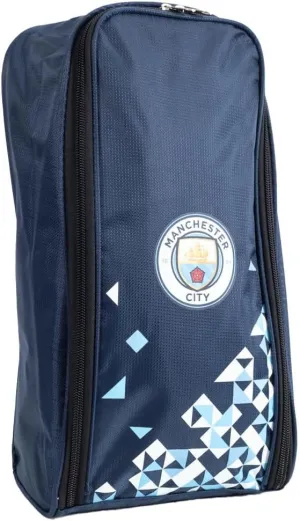 FOCO Officially Licensed Manchester City FC Particle Football Boot Shoe Bag, Manchester City Fc, One Size, Particle