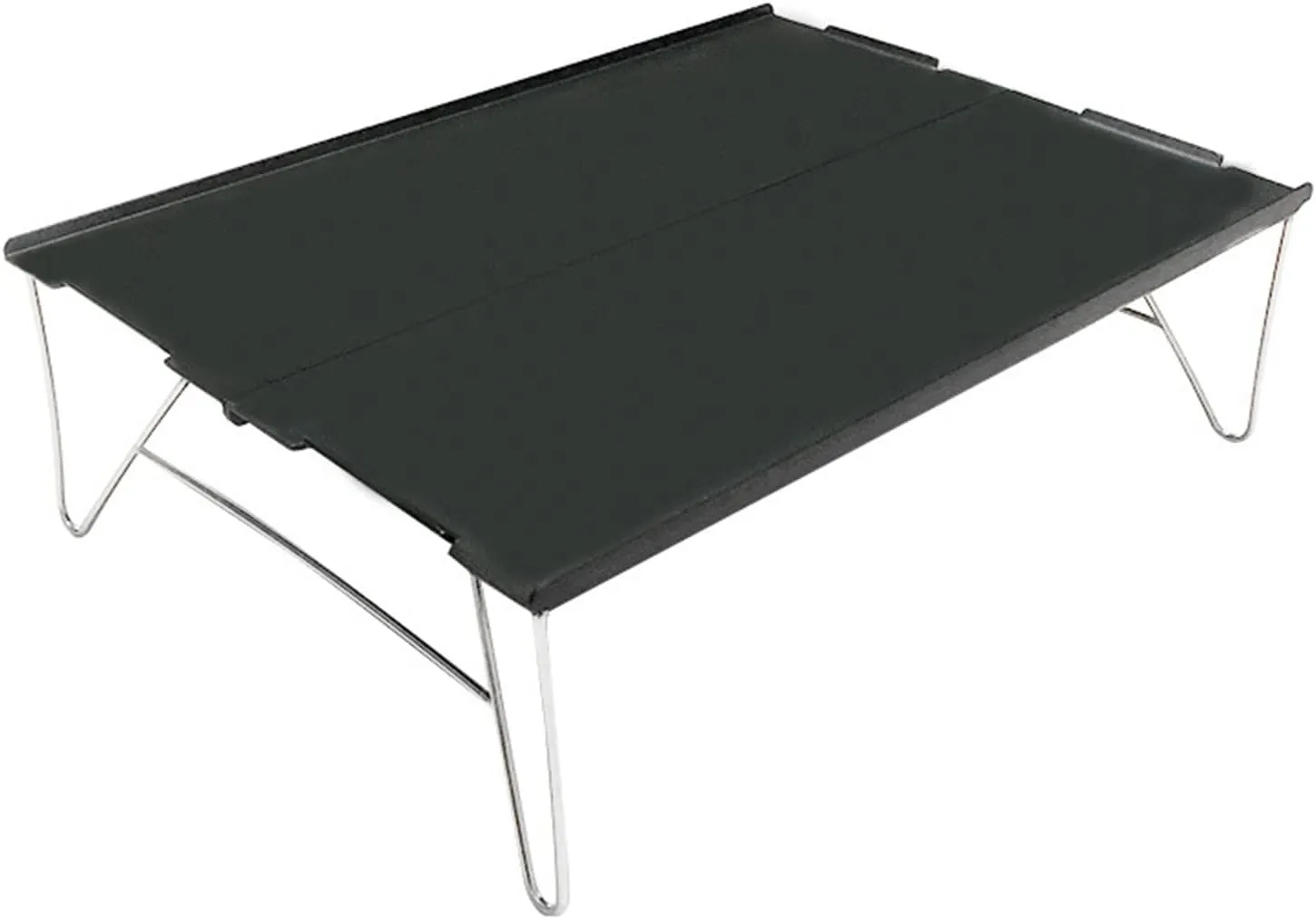 Foldable Camping Table Camping Table Portable Folding Camping Side Table Aluminum Tables Top Waterproof Travel Table Fold Up Lightweight Table