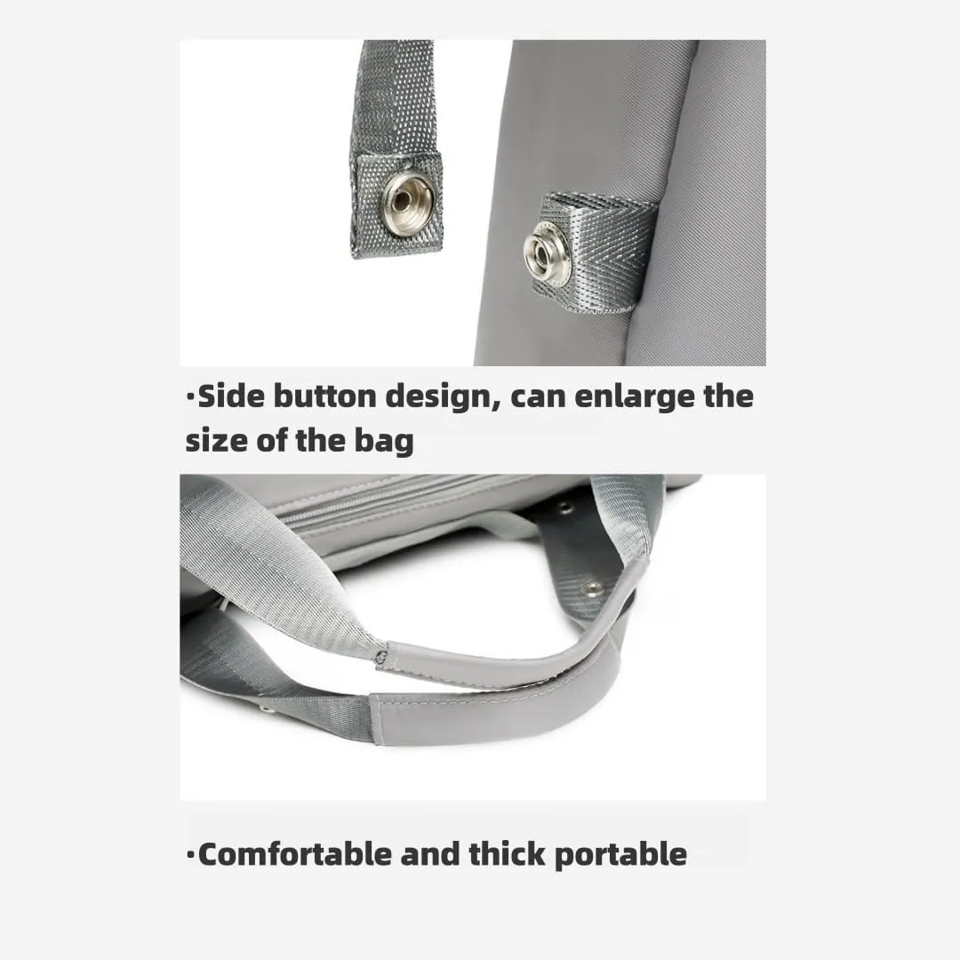 Foldable Travel Backpack with Dry-Wet Separation, Large Capacity, Expandable Base & Multi-Way Carry for Short Trips & Fitness (Grey)