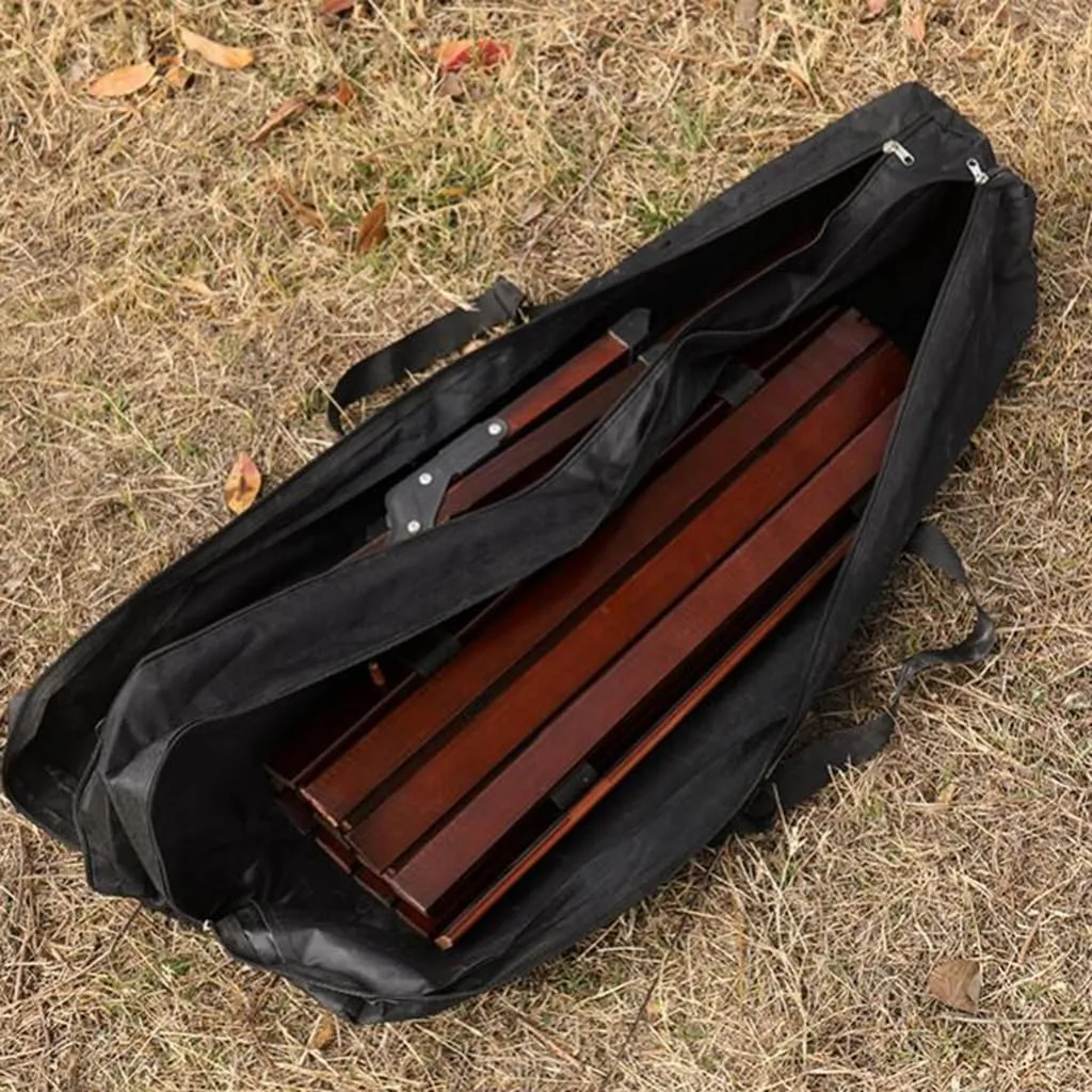 Folding Camping Table Lightweight Aluminum Roll-up Table Camping Outdoor Picnic Table