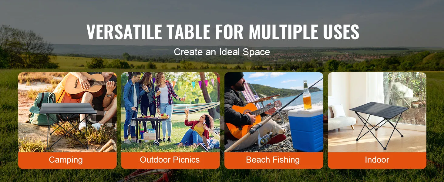 Folding Camping Table Outdoor Portable Tables Lightweight Foldable Compact