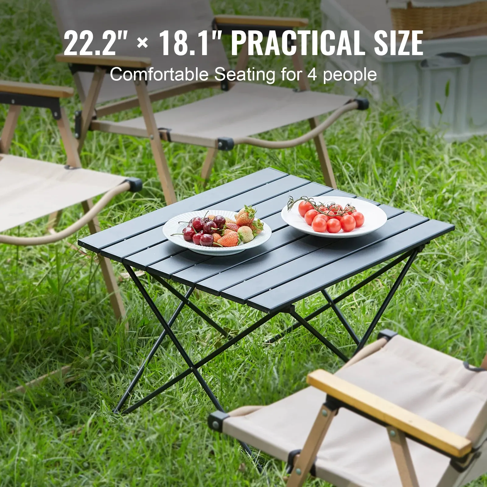 Folding Camping Table Outdoor Portable Tables Lightweight Foldable Compact