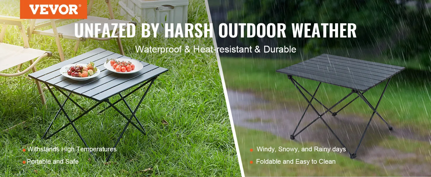 Folding Camping Table Outdoor Portable Tables Lightweight Foldable Compact