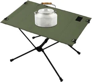 Folding Camping Table | Portable Outdoor Table,Outdoor Camping Furniture for Fishing Picnic Beach, Backpacking Accessories