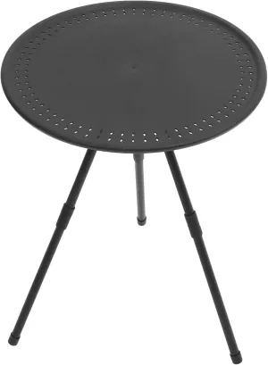 Folding Camping Table Portable Round Outdoor Table for Picnics Camping and Barbecues Lightweight and Compact Design for Easy Transport and Setup