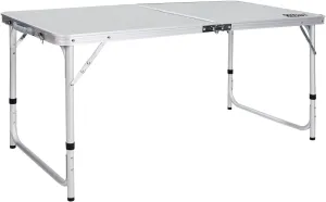 Folding Camping Table with mesh Storage, Portable Outdoor Picnic Table, Aluminum Alloy Folding Table