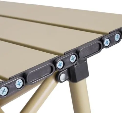 Folding Camping Table with Storage, Lightweight Portable Camping Table Matte Texture for Camping Tailgating Picnic Backyard Use