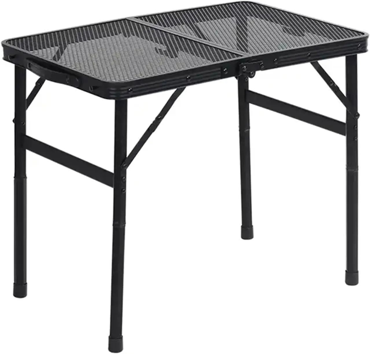 Folding Dining Table Lightweight Waterproof Barbecue Table Travel Tour Portable Outdoor Folding Mesh Table Camping (Color : 60-40-42cm)