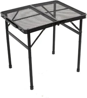 Folding Dining Table Lightweight Waterproof Barbecue Table Travel Tour Portable Outdoor Folding Mesh Table Camping (Color : 60-40-42cm)