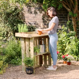 Folding Garden Bar/Potting Table
