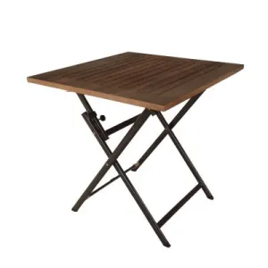 Folding Outdoor Side Table | Eucalyptus