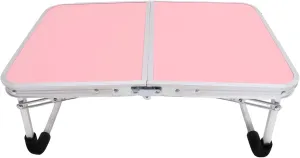 Folding Portable Bed Table Compact Small Camping Table for Dorm Picnic and Home Use Lightweight Easy to Store Sturdy Design