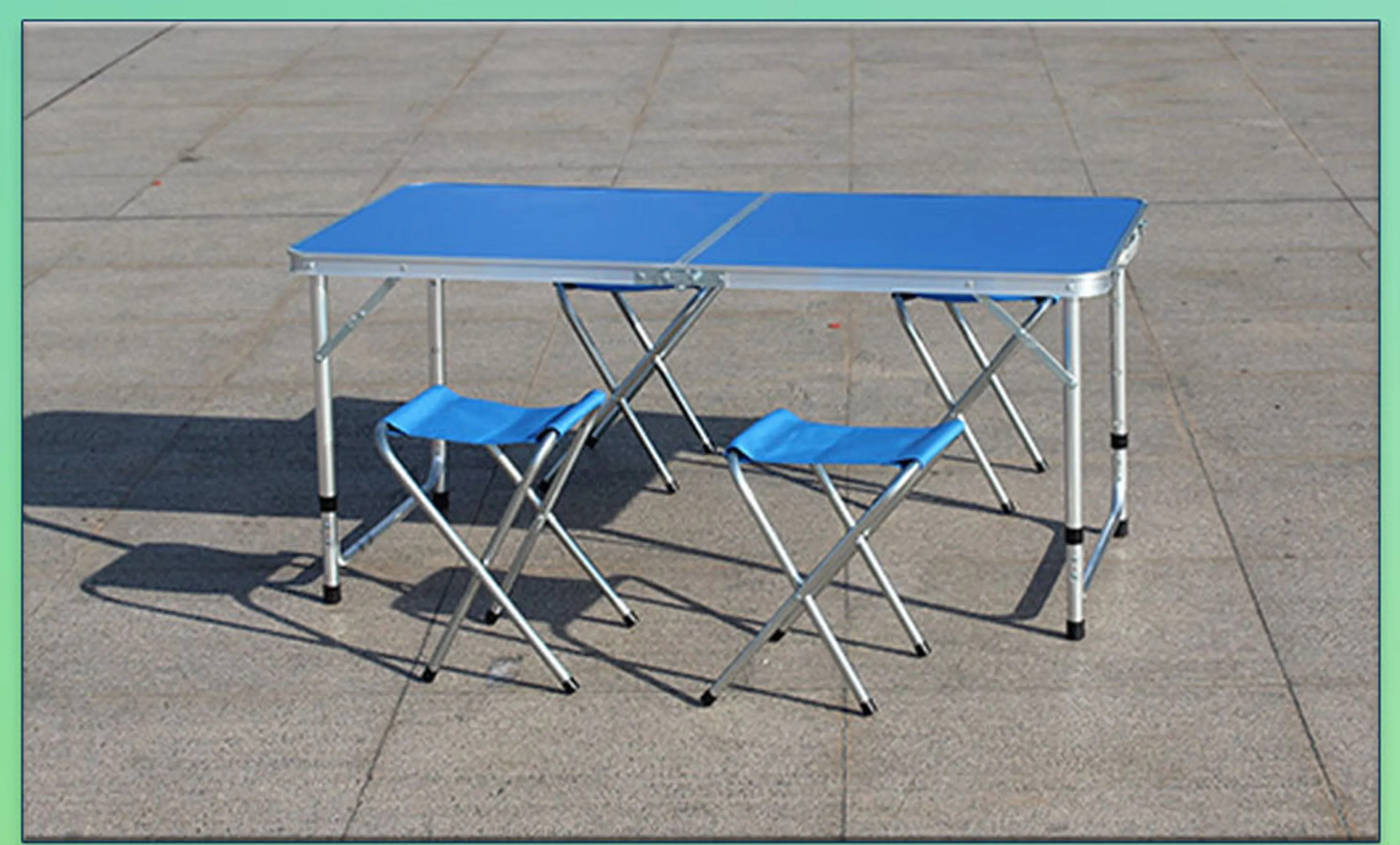 Folding table 4 chairs