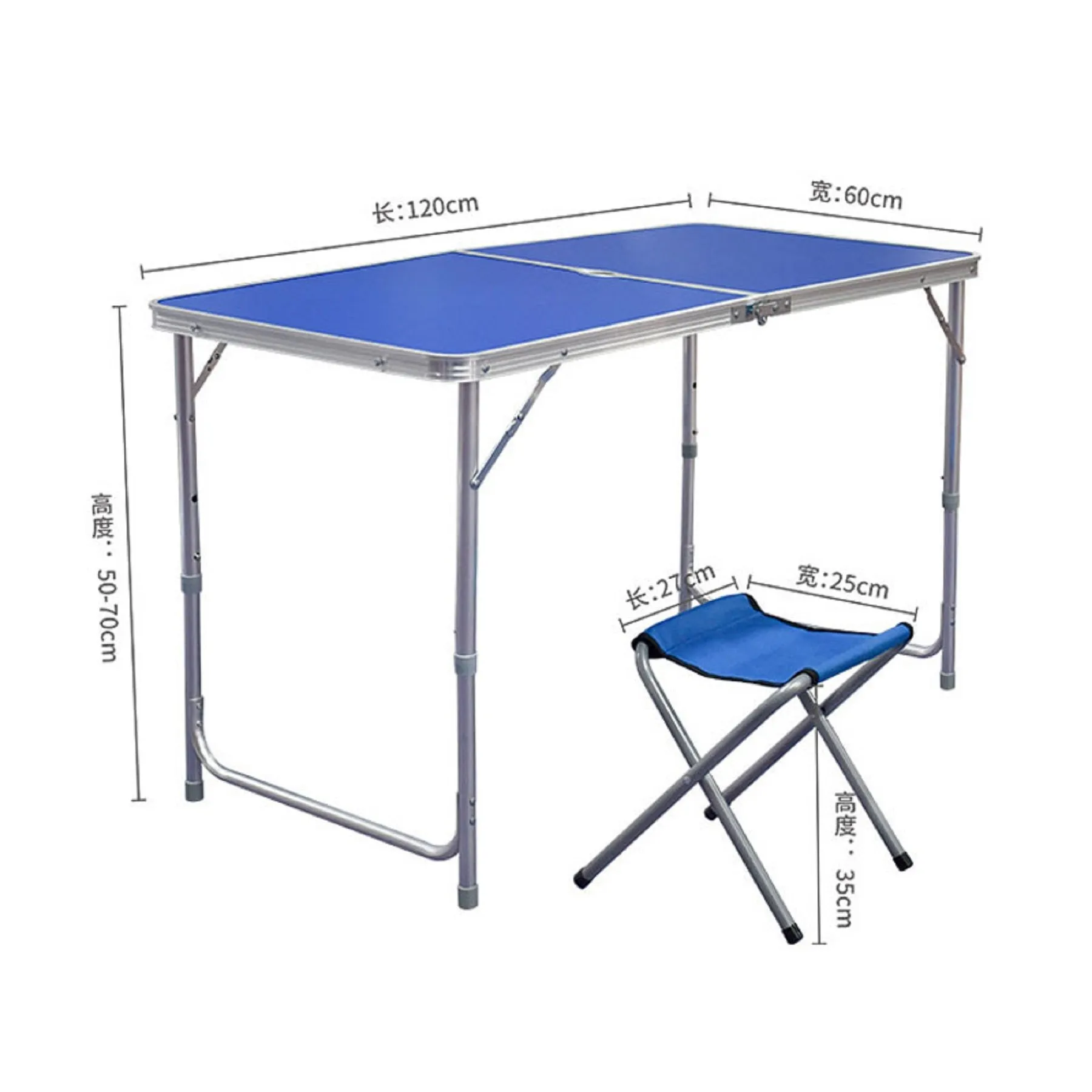 Folding table 4 chairs