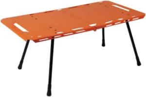 Folding Table Adjustable Height Beach Table Portable Outdoor Table Camping Table for Patio Travel Backpacking BBQ Yard