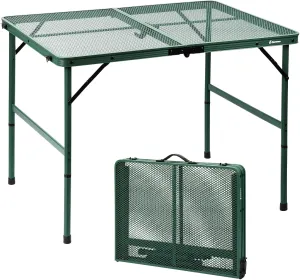 Folding Table, Easy for Storage, Compact and Portable Picnic Table for Grill, Outdoor Camping, Garden, Patio, Dining, BBQ, Party, Market, 3Ft (Medium, Green)