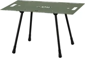 Folding Table Outdoor Table Camping Furniture Camp Table Sturdy Picnic Coffee Table with Adjustable Legs for