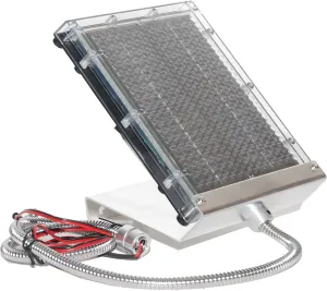 ForEverlast Solar Panel, Deer Feeder Battery Charger, For Outdoor Use With Mounting Bracket