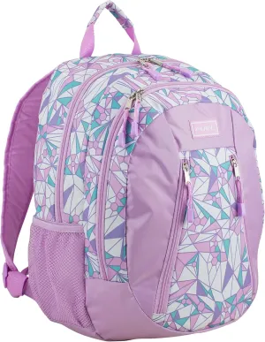 FUEL Active 2.0 Sport Carry On Luggage Weekender Travel Daypack Rusksack Backpack Bag, Diamond Geo