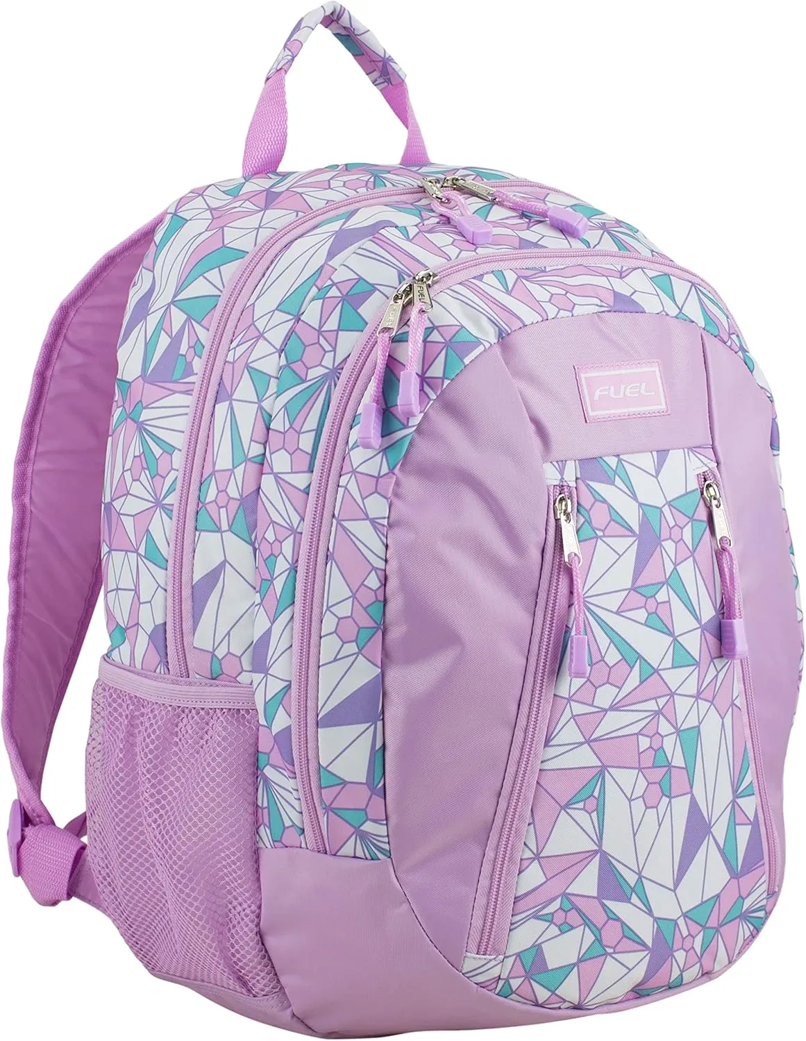 FUEL Active 2.0 Sport Carry On Luggage Weekender Travel Daypack Rusksack Backpack Bag, Diamond Geo