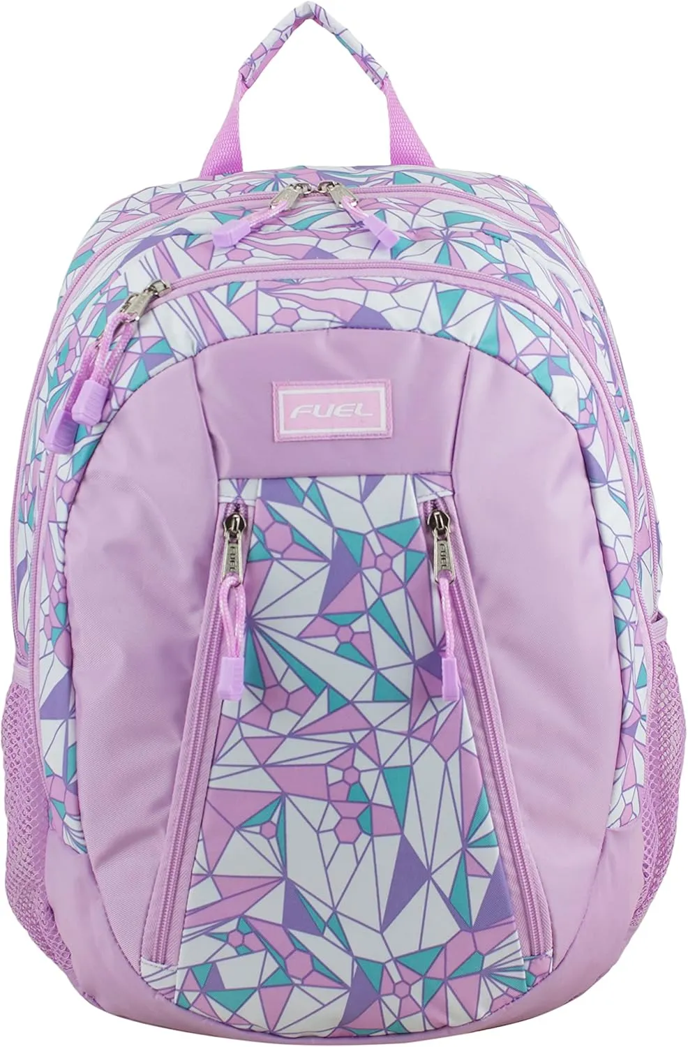 FUEL Active 2.0 Sport Carry On Luggage Weekender Travel Daypack Rusksack Backpack Bag, Diamond Geo