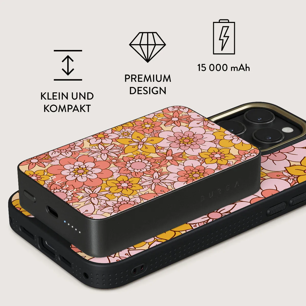 Garden Brunch - Magnetic Powerbank