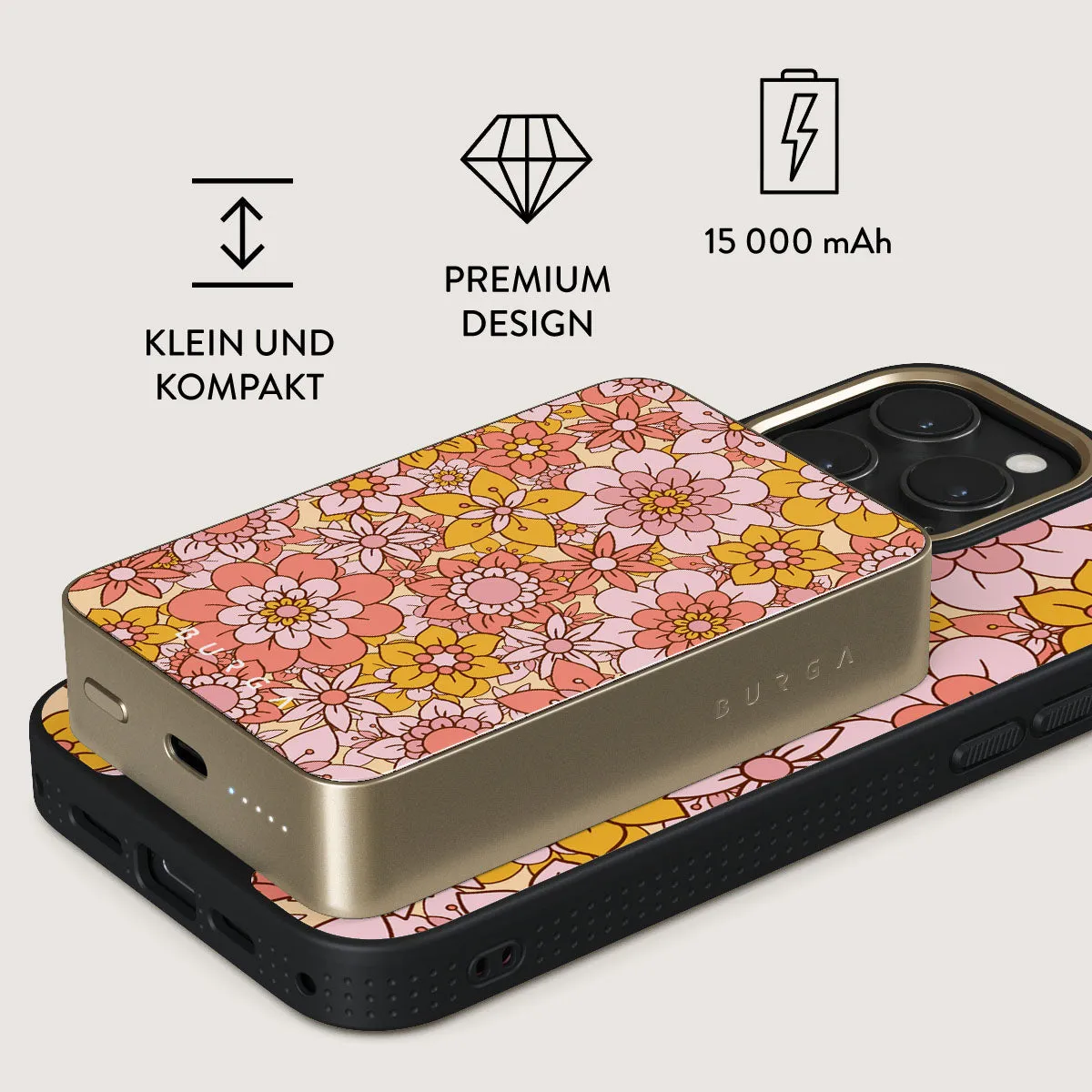 Garden Brunch - Magnetic Powerbank