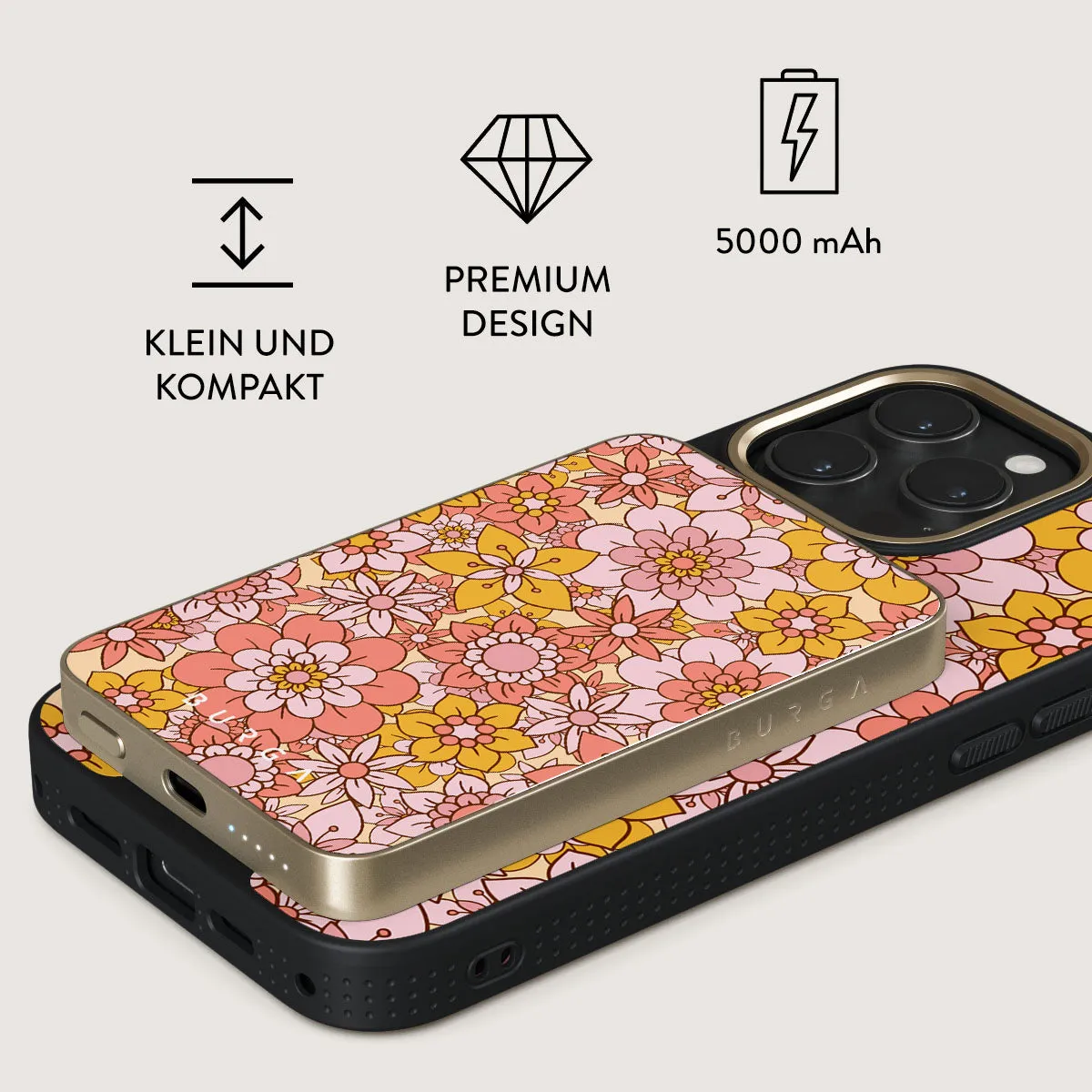 Garden Brunch - Magnetic Powerbank