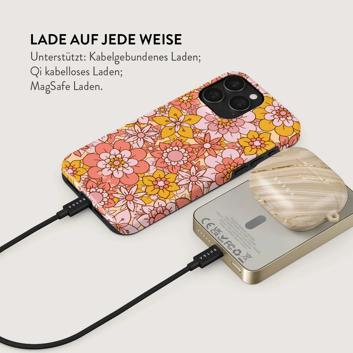 Garden Brunch - Magnetic Powerbank