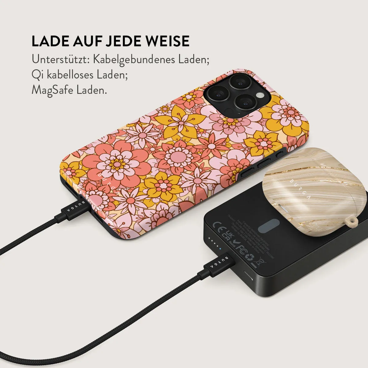 Garden Brunch - Magnetic Powerbank