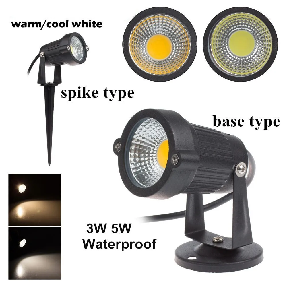 Garden lighting Outdoor Spotlight LED Garden Lawn Light AC12V Landscape Lamp Spike Waterproof 12V Path Spot Light Garden lamp