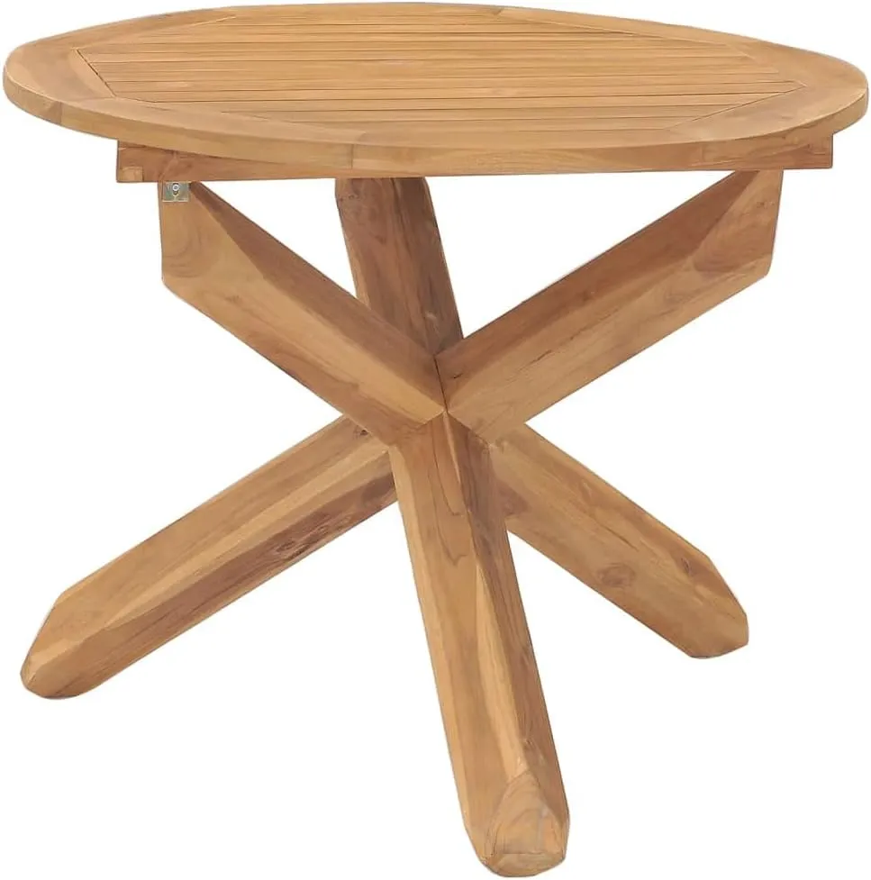 Garden Table Teak Outdoor Dining, Fine Sanded Solid Teak, Outdoor Furniture, Camping, Folding, Dining Tables