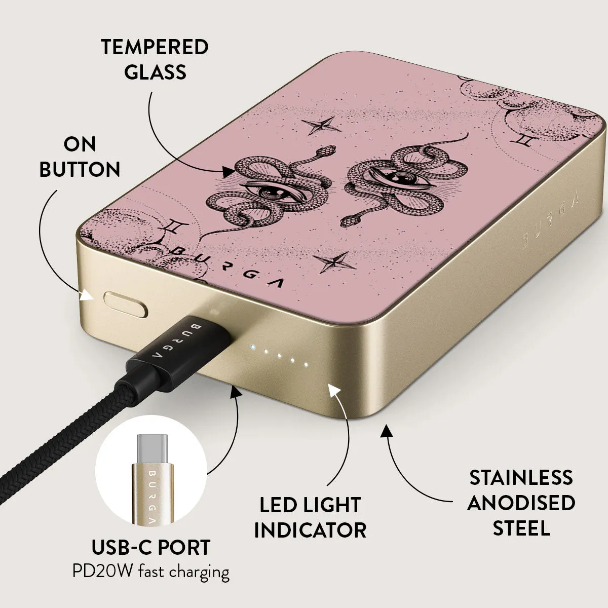 Gemini - Magnetic Power Bank