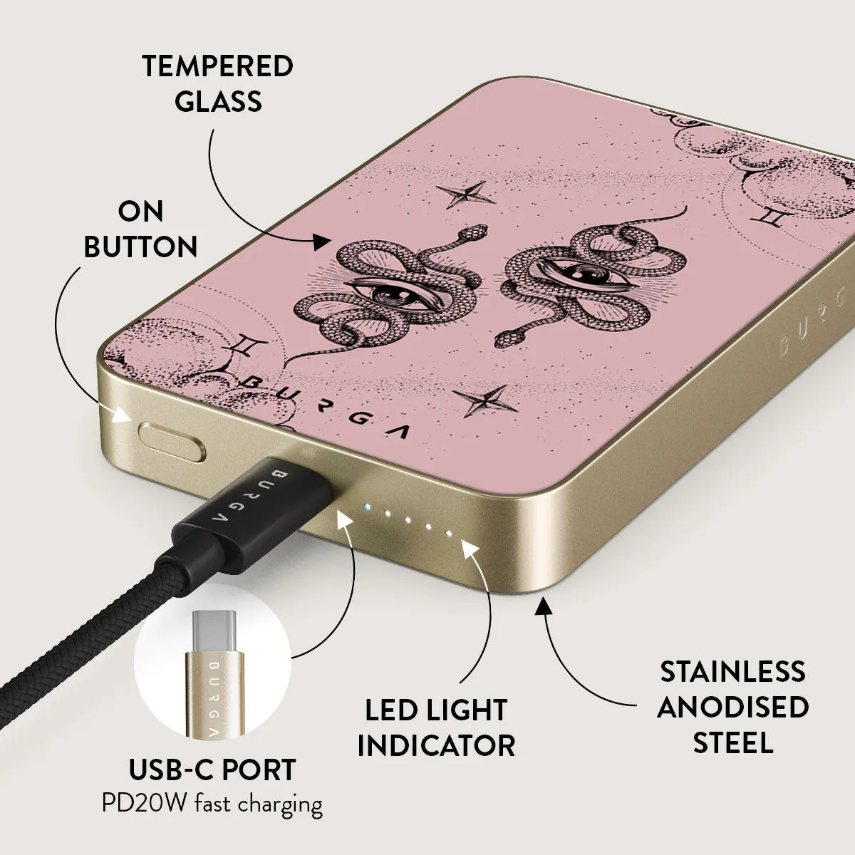 Gemini - Magnetic Power Bank