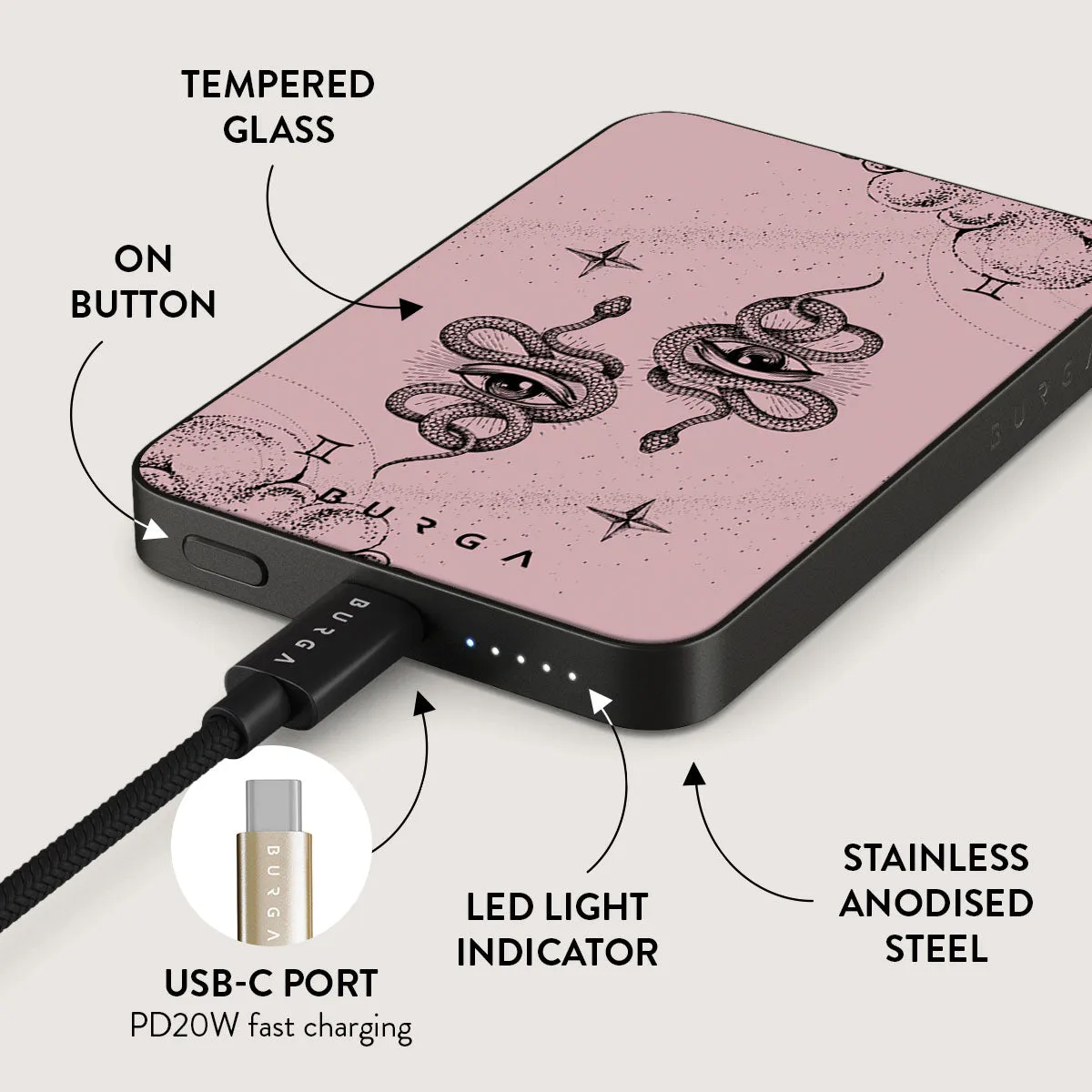 Gemini - Magnetic Power Bank