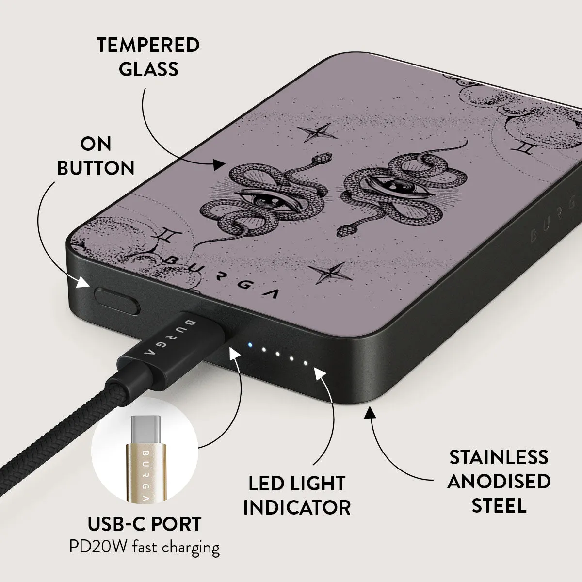 Gemini - Magnetic Power Bank
