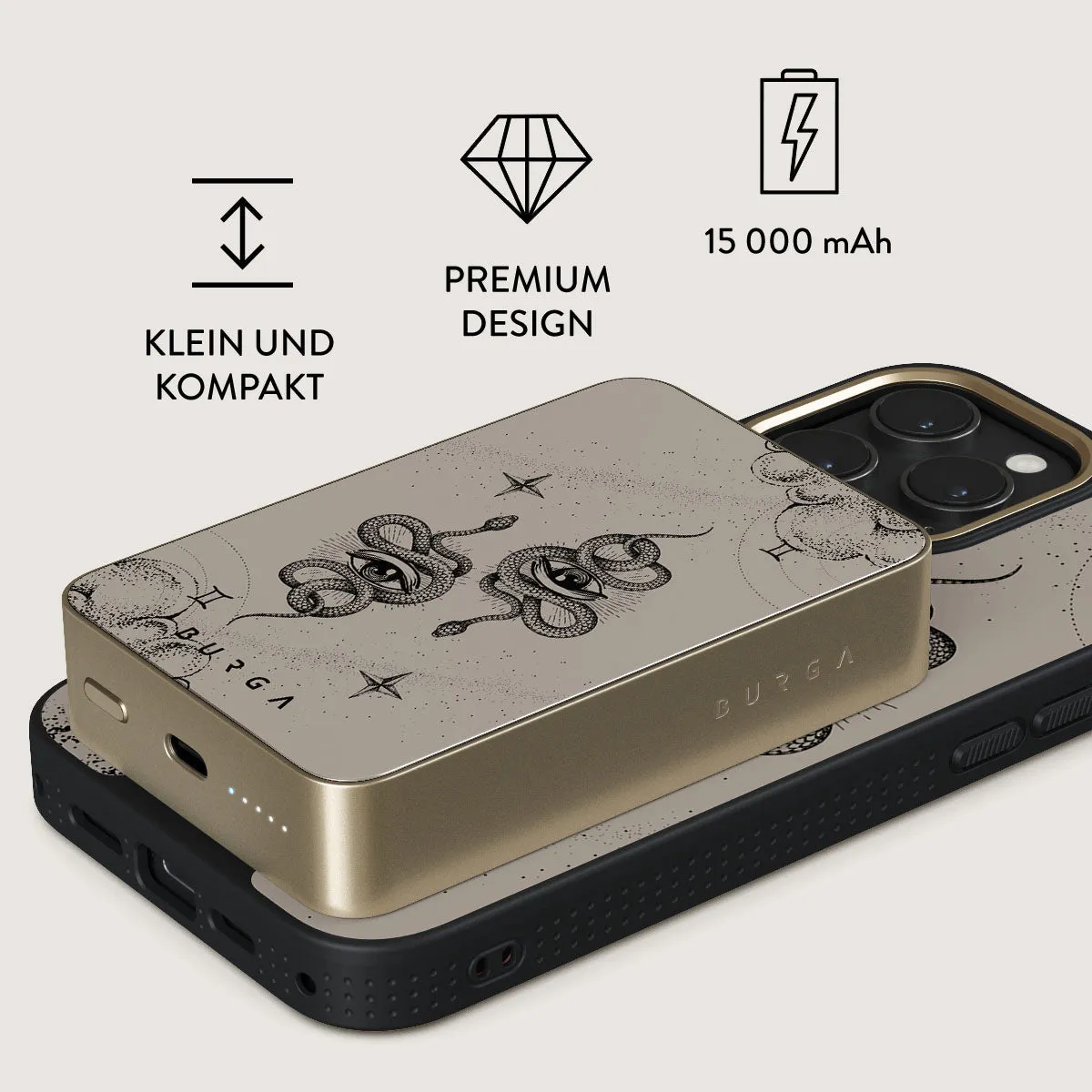 Gemini - Magnetic Powerbank