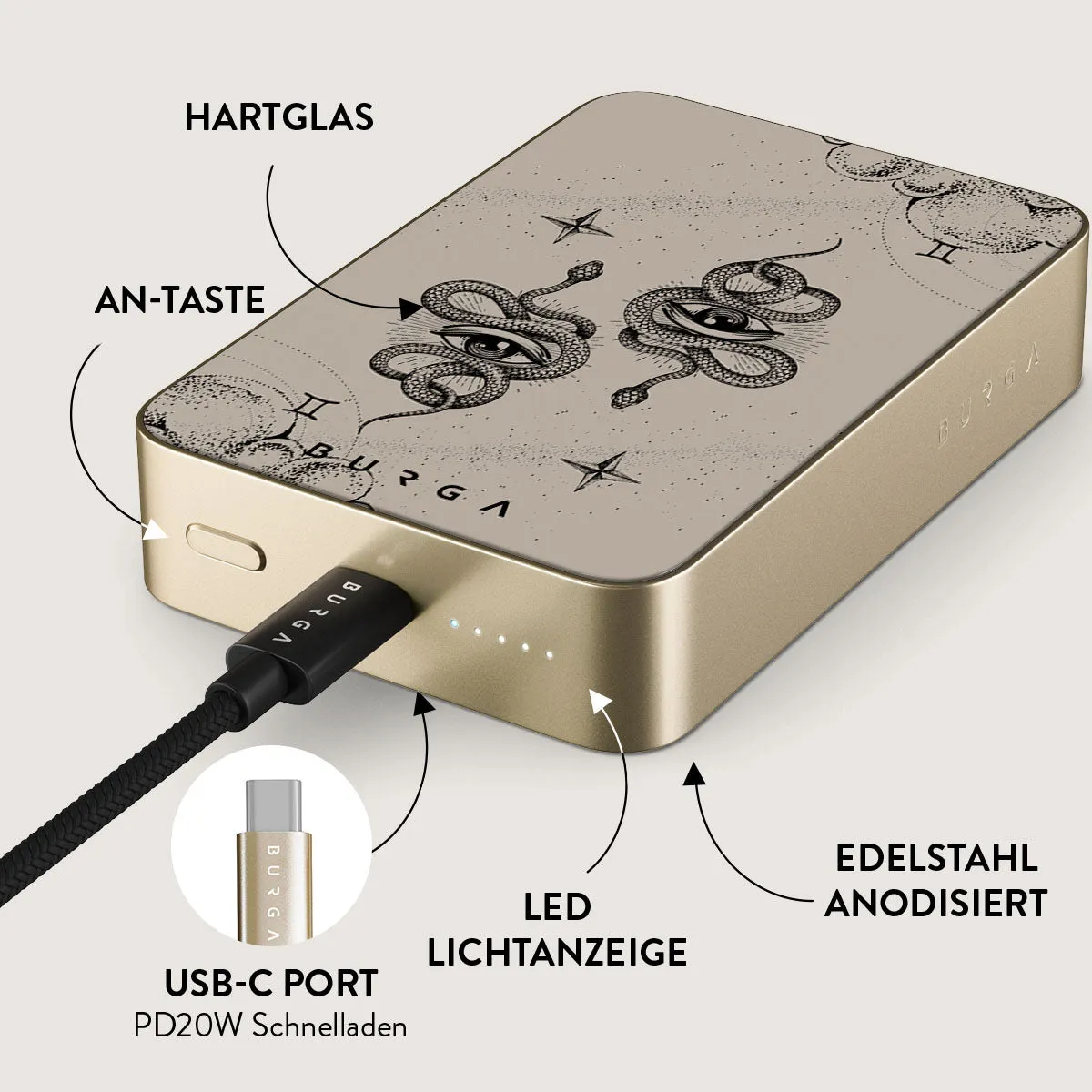 Gemini - Magnetic Powerbank