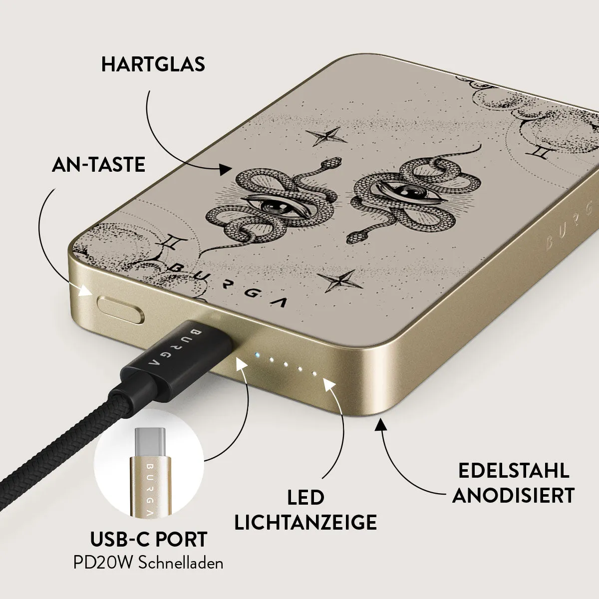 Gemini - Magnetic Powerbank