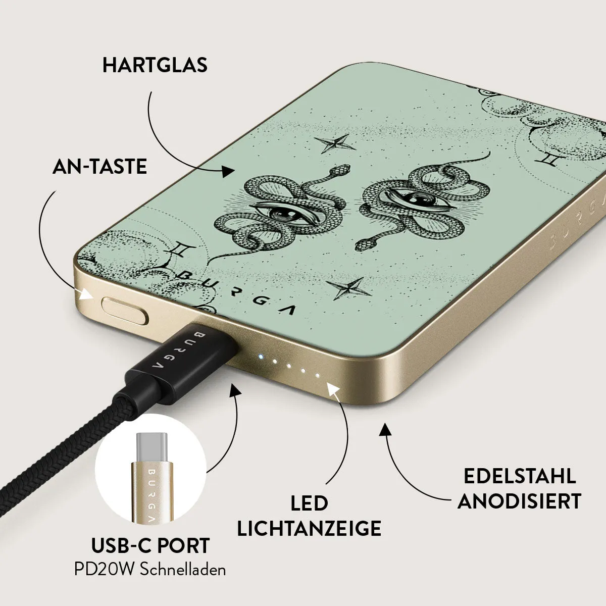 Gemini - Magnetic Powerbank