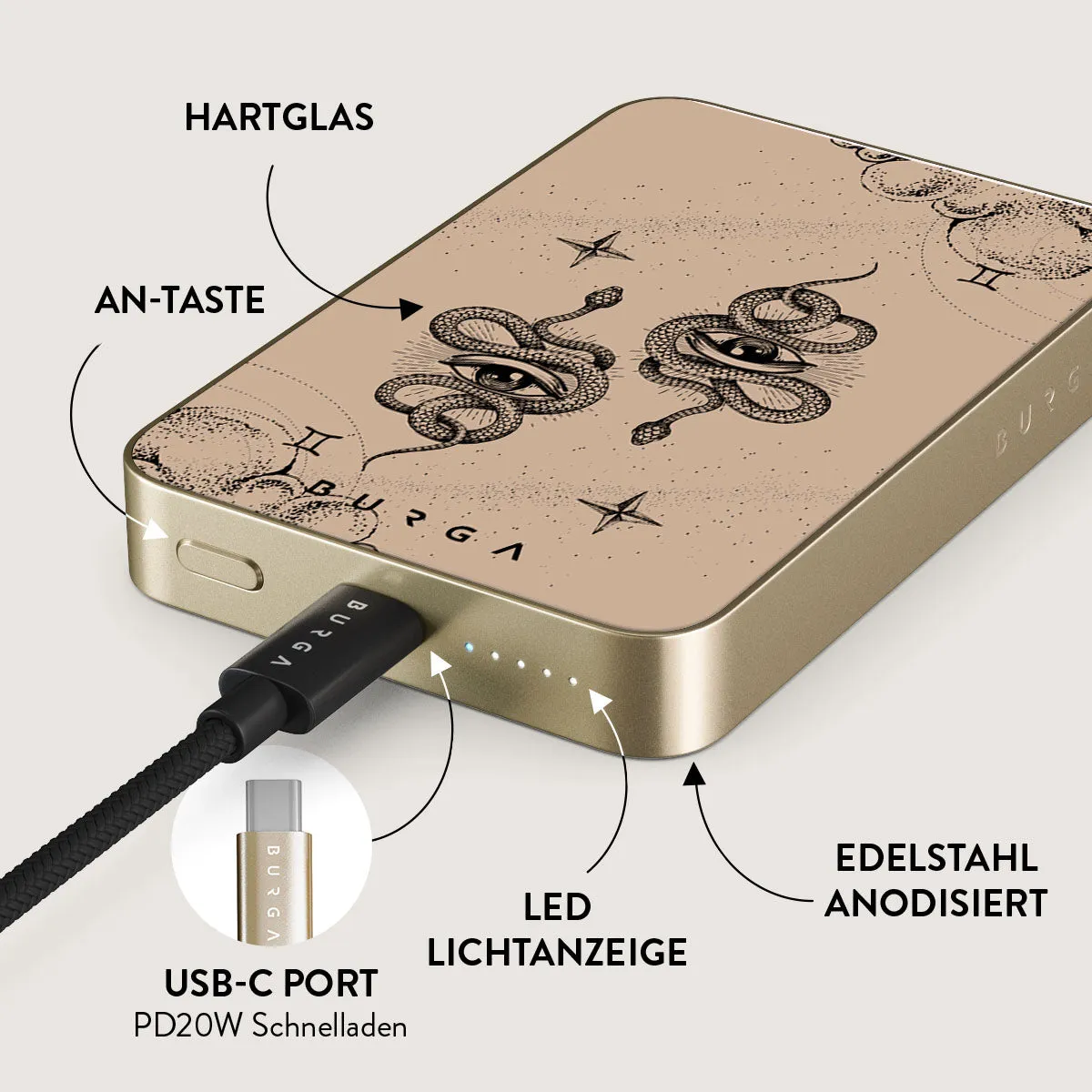 Gemini - Magnetic Powerbank