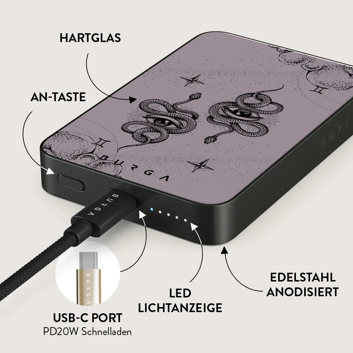 Gemini - Magnetic Powerbank
