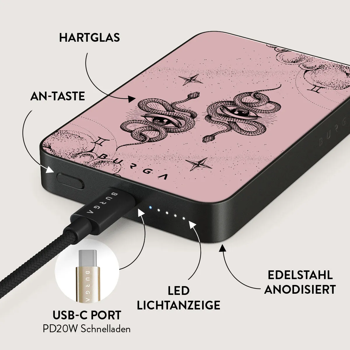 Gemini - Magnetic Powerbank