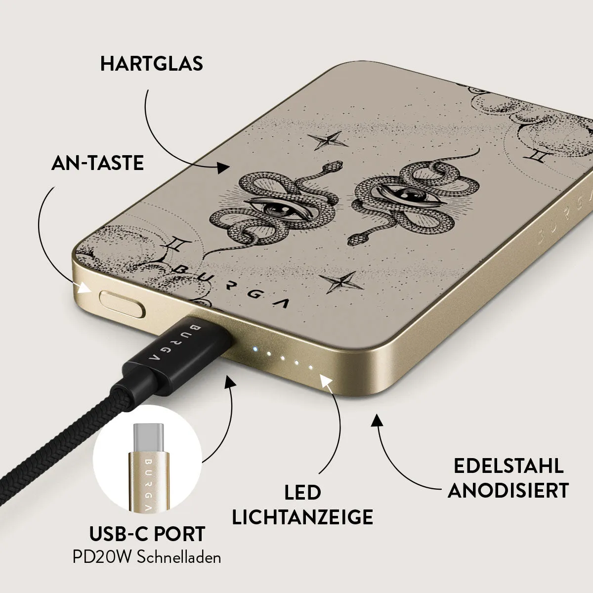 Gemini - Magnetic Powerbank
